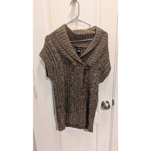 Willi‎ Smith Light Brown Cardigan Size Large